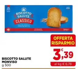 Gran mercato Biscotto salute Monviso classico offerta