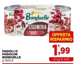 Gran mercato Fagioli o fagiolini bonduelle offerta