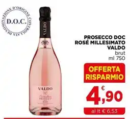 Gran mercato Prosecco rosé Valdo offerta