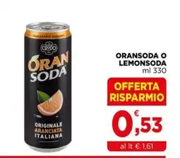 Gran mercato Oransoda o Lemonsoda offerta