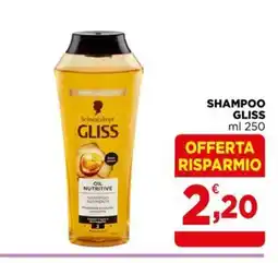 Gran mercato Schwarzkopf Gliss Oil Nutritive Shampoo offerta