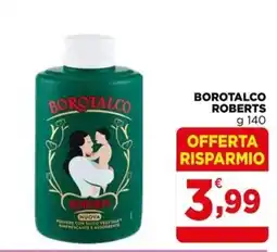 Gran mercato Borotalco Roberts offerta