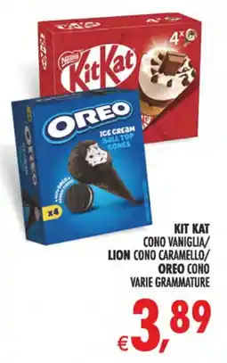 Deco Maxistore Kit Kat Oreo cono offerta