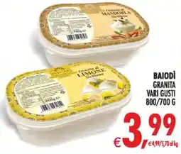 Deco Maxistore Baiodi granita vari gusti offerta