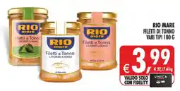 Deco Maxistore Rio mare Filetti di Tonno offerta