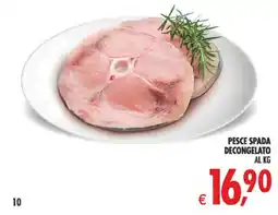 Deco Maxistore Pesce spada decongelato offerta