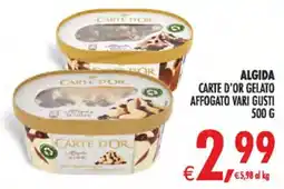 Deco Maxistore Algida Carte d'or gelato affogato vari gusti offerta