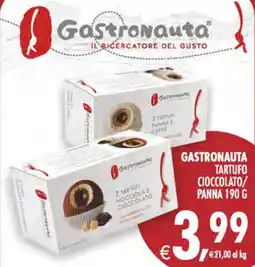 Deco Maxistore Gastronauta Tartufo Cioccolato/Panna offerta