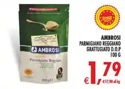Deco Maxistore Ambrosi Parmigiano Reggiano Grattugiato D.O.P. offerta