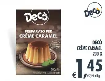 Decò crème caramel