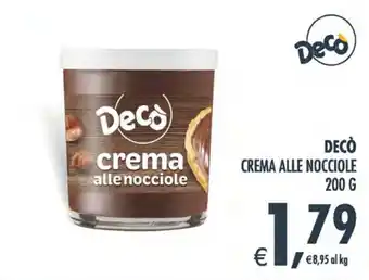 Decò crema alle nocciole