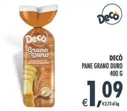Deco Maxistore Decò Pane Grano Duro offerta