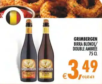 Deco Maxistore Grimbergen birra blonde offerta