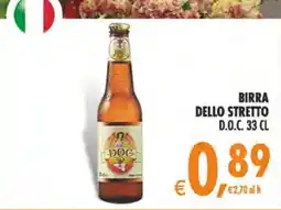 Deco Maxistore Birra dello Stretto offerta