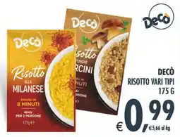 Deco Maxistore Decò Risotto vari tipi offerta