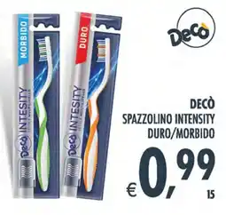 Deco Maxistore Decò spazzolino intensity offerta