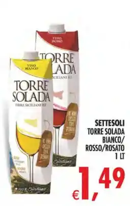 Deco Maxistore Torre Solada Bianco/ Rosso/Rosato offerta