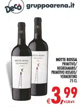 Deco Maxistore Notte Rossa offerta