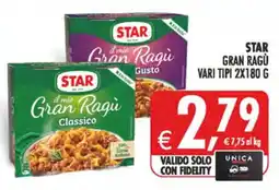 Deco Maxistore Star il mio Gran Ragù offerta