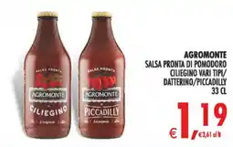 Deco Maxistore Agromonte salsa pronta di pomodoro ciliegino offerta