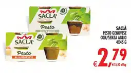 Deco Maxistore Sacla' pesto alla genovese offerta