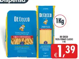 Deco Maxistore De Cecco pasta formati classici offerta