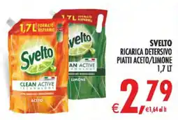 Deco Maxistore Svelto ricarica detersivo piatti aceto offerta