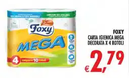 Deco Maxistore Foxy carta igienica mega decorata offerta
