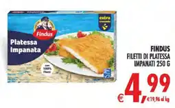 Deco Maxistore Findus filetti di platessa impanati offerta