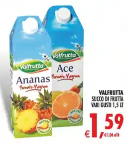 Deco Maxistore Valfrutta succo di frutta offerta