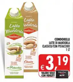 Deco Maxistore Latte di Mandorla Classico/Con Pistacchio Condorelli offerta