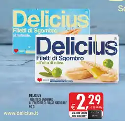 Deco Maxistore Delicius Filetti di Sgombro offerta
