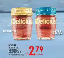 Deco Maxistore Delicius filetti di alici offerta
