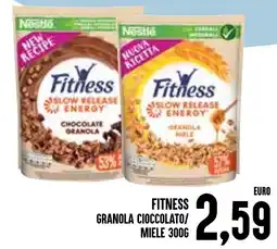 Al Discount Fitness granola cioccolato/miele offerta