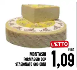 Al Discount Montasio formaggio dop offerta