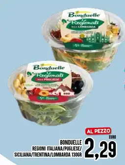 Al Discount Bonduelle Regioni Italiana/Pugliese/Siciliana/Trentina/Lombarda offerta