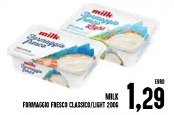 Al Discount Milk Formaggio Fresco offerta