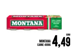 Al Discount Montana carne offerta