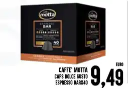 Al Discount Caffè Motta Caps Dolce Gusto Espresso Bar offerta