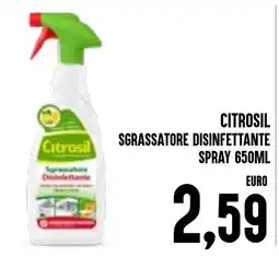 Al Discount Citrosil sgrassatore disinfettante offerta