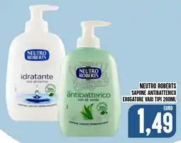 Al Discount Neutro Roberts sapone antibatterico offerta