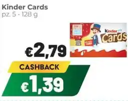 Coop famiglia cooperativa Kinder Cards offerta