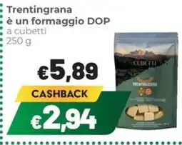 Coop famiglia cooperativa Trentingrana a cubetti offerta