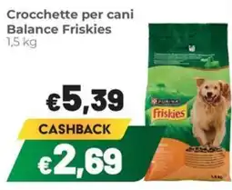 Coop famiglia cooperativa Crocchette per cani Balance Friskies offerta