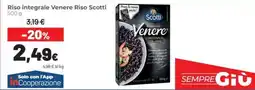 Coop famiglia cooperativa Riso integrale Venere Riso Scotti offerta