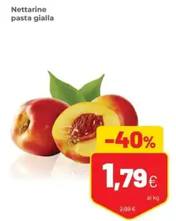 Coop famiglia cooperativa Nettarine pasta gialla offerta