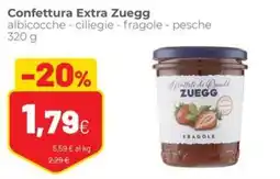 Coop famiglia cooperativa Confettura Extra Zuegg offerta