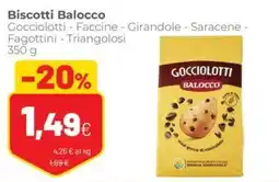 Coop famiglia cooperativa Gocciolotti Balocco offerta