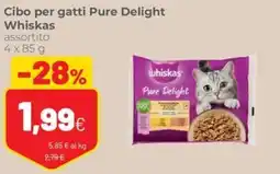 Coop famiglia cooperativa Cibo per gatti Pure Delight Whiskas offerta