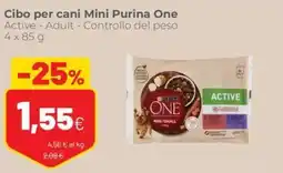 Coop famiglia cooperativa Cibo per cani Mini Purina One offerta